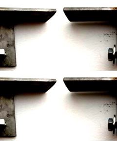 Fitting for agitator/mineral hopper T100 SST (set) M&M